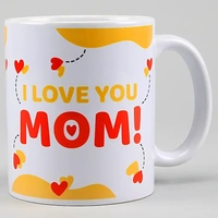 I Love You Mom Cushion And Mug Combo