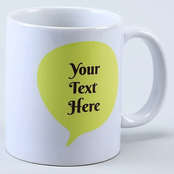 Personalised Message Mug