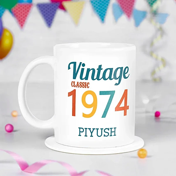 Personalised Vintage Mug