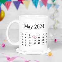 Personalised Calendar Mug