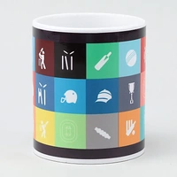 Cricket Elements White Mug