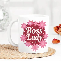 Personalised Boss Lady Mug