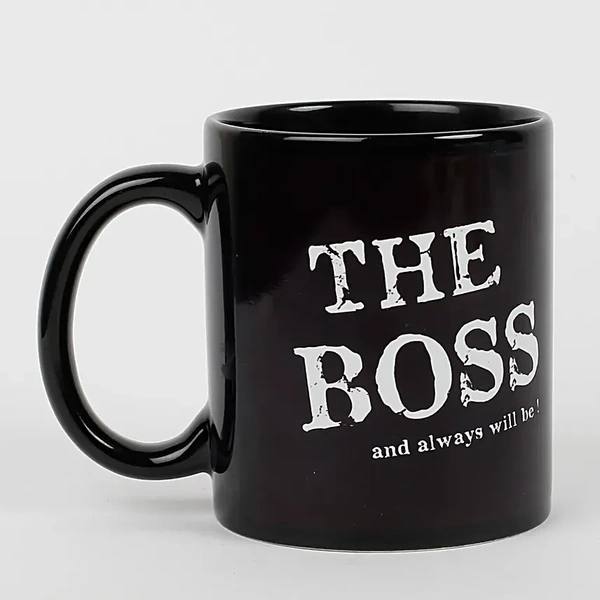 The Boss Printed Ceramic Mug