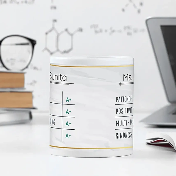 Teacher's Treasure Personalised Mug