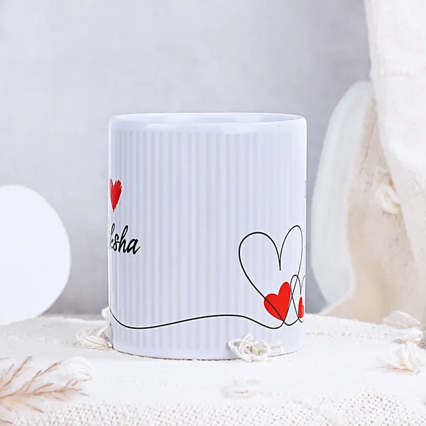Personalised Love Is You Mug