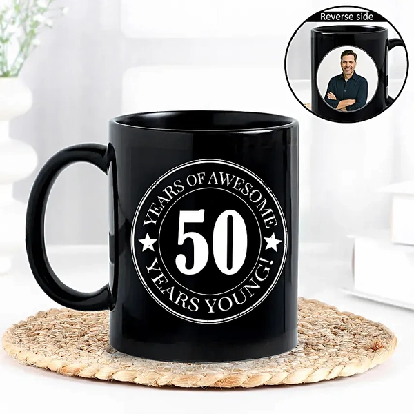 Midnight Milestone Custom Mug