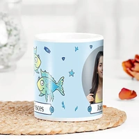 Personalised Pisces Portrait Mug