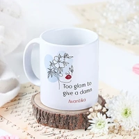 Personalised Strong Woman Gift Mug