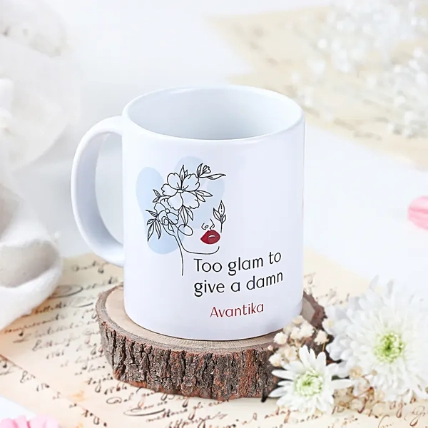 Personalised Strong Woman Gift Mug