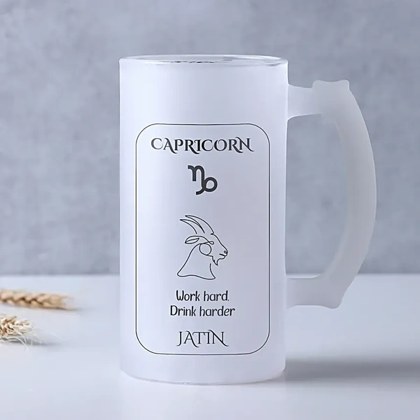 Work N Play Beer Mug