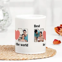 Personalised Best Mom In The World Mug