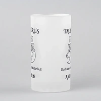 Personalised Beer Mug For Taurus Friend