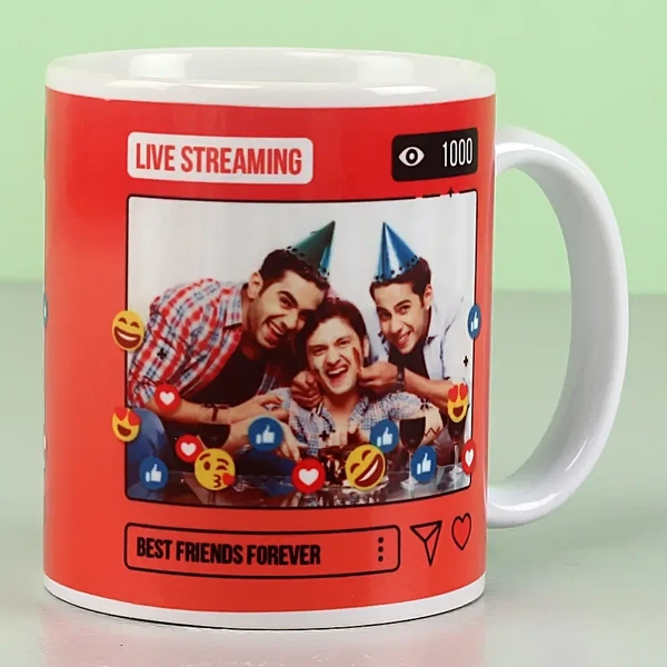 Personalised Best Friends Forever Mug