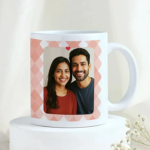 Personalised Photo Ceramic Love Mug
