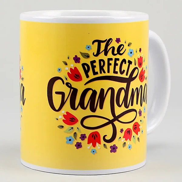The Perfect Grandma Printed Ceramic Mug
