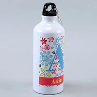 Personalised Floral Water Bottle