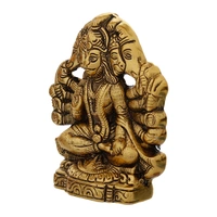 Golden Metal Lord Panchmukhi Hanuman Statue