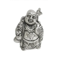 Metal Feng Shui Laughing Buddha Statue