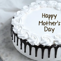 Indulgent Black Forest Mothers Day Cake - 2 Kg