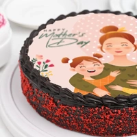 Sentimental Mothers Day Truffle Cake - 1.5 Kg