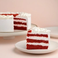 Heart Red Velvet Cake - 2 Kg