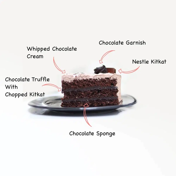 Chocolate Truffle Kit Kat Cream Cake - 2 Kg