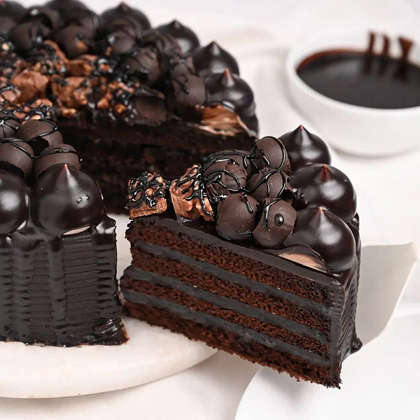 Chocolate Loaded Glazed Cake - 2 Kg