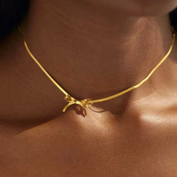 Sweetheart Ribbon Necklace