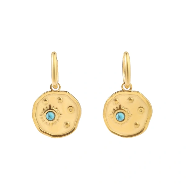 Rococo Romance Earrings - Gold