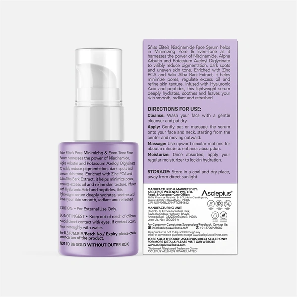 NIACINAMIDE FACE SERUM - 30 ML