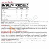 IRON TABLET - 60 Number