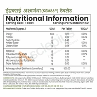 ASHWAGANDHA TABLET - 60 Number