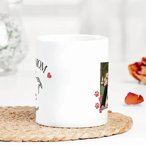 Custom Dog Mum Photo Mug Gift