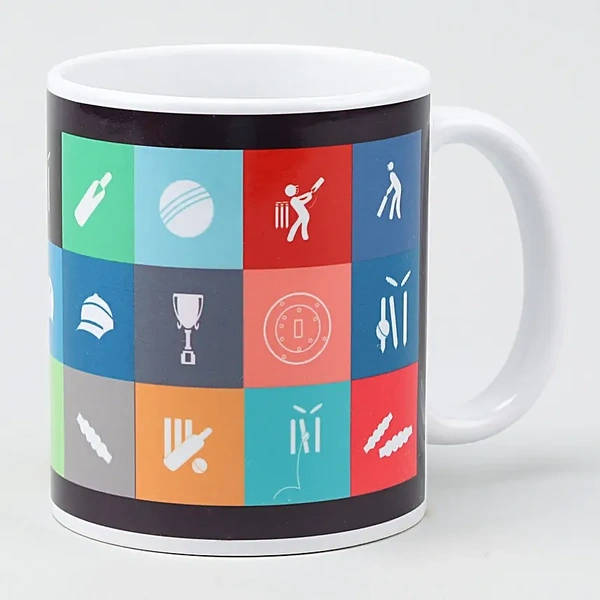 Cricket Elements White Mug