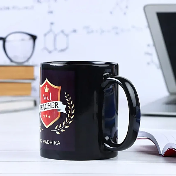 Personalised No.1 Teacher Mug