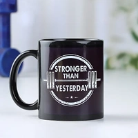 Personalised Gym Bro Photo Mug