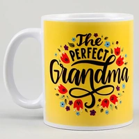 The Perfect Grandma Printed Ceramic Mug