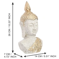 Decorative Buddha Polyresin Showpiece