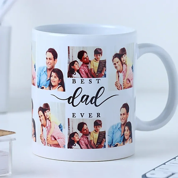 Personalised White Photo Mug