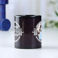 Personalised Gym Bro Photo Mug