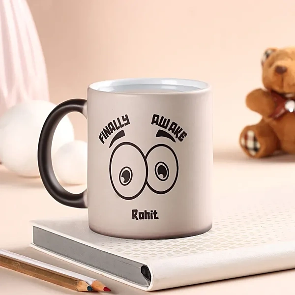 Morning Essential Personalised Magic Mug
