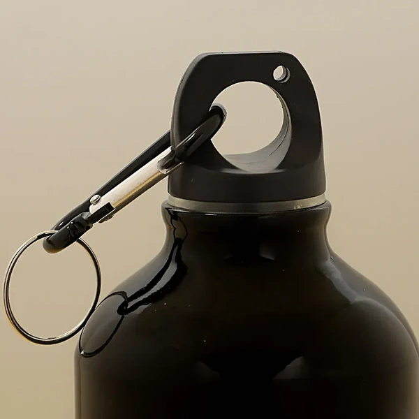 Personalised Black Name Bottle