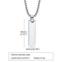 Contemporary Edge Chain -Silver