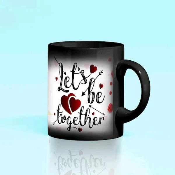 Lets Be Together Magic Mug