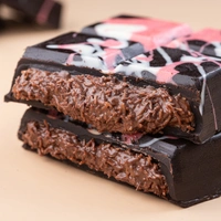 Dark Chocolate Coffee Kunafa Bar - 250 Gm