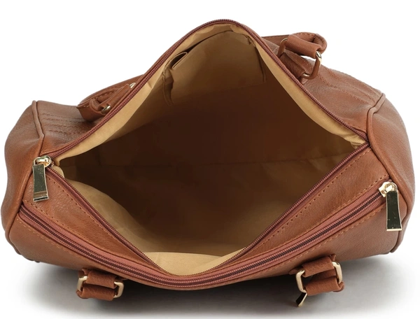 Women Tan Hand Held Bag - Regular Size