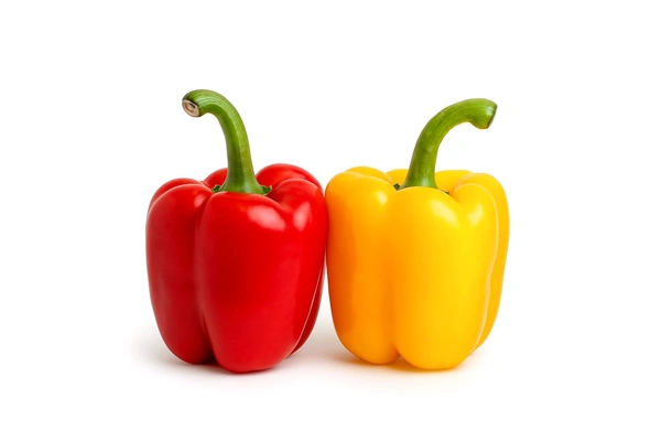 Red & Yellow Capsicum Combo (1 pc each)