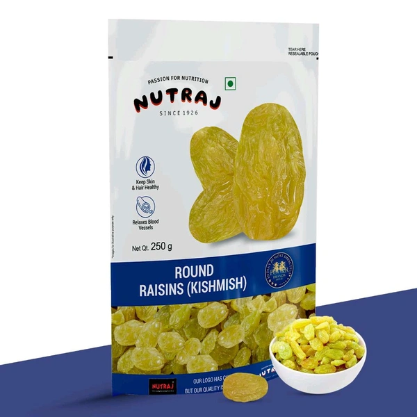 NATRAJ Nutraj Raisins (Kishmish) - 250g