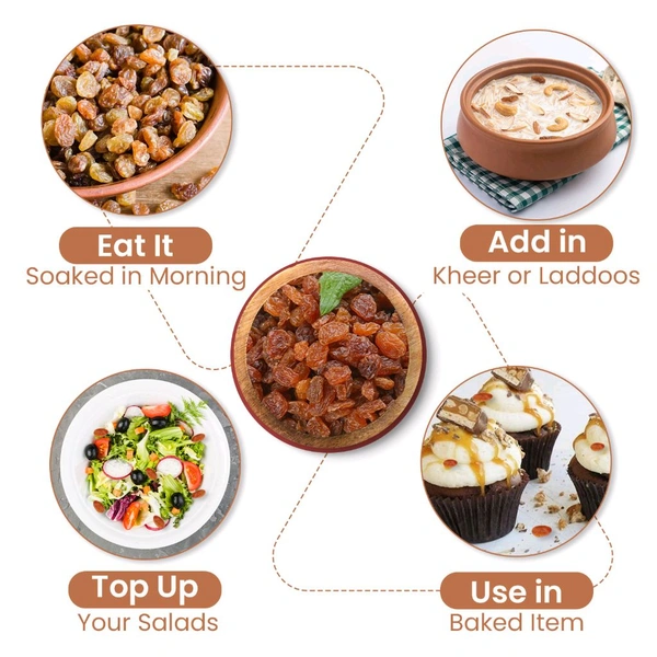 NATRAJ Nutraj Munakka Raisins (Abjosh) - 200g