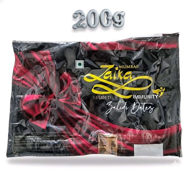Zaika Mumbai Seeded Dates (Khajur) - 200g